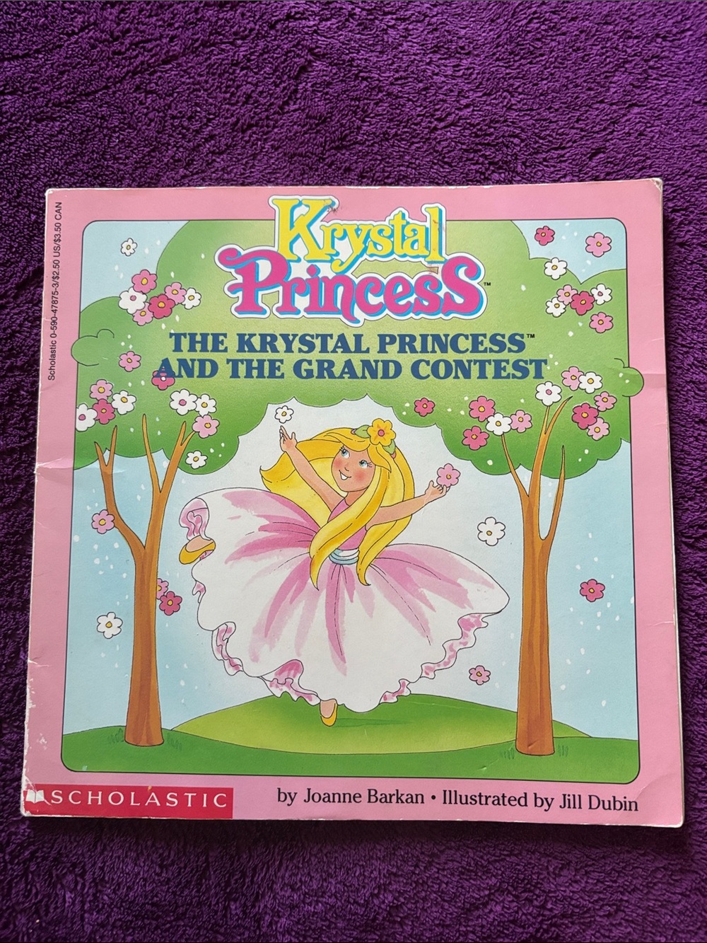 Vintage 90’s Scholastic / Playskool Krystal Princess Storybook HTF